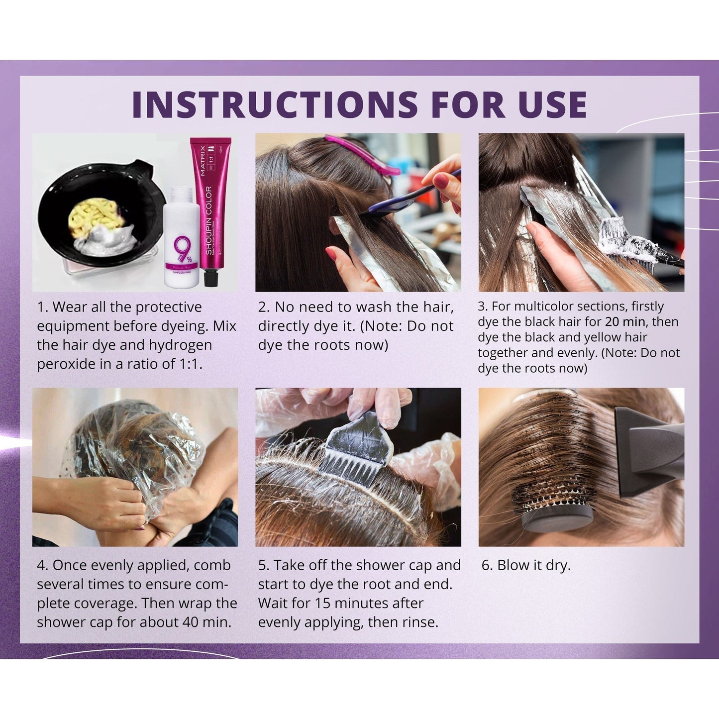 🔥Varm försäljning💕Bleach-Free Nourishing hårfärg