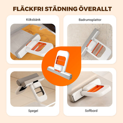 🧹✨Mini bärbar självvridande mopp