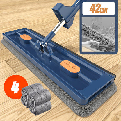 🏠2025 Extra stor kampanj🔥 Ny superabsorberande stor platt mopp 💦Begränsat antal gratis moppskopor, först till kvarn gäller.🚀🚀