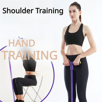 ✨2025 Het rea🔥 Fitnessmotståndsband -BodyPump - 4 Rör Pedaler Fotledsavdragare