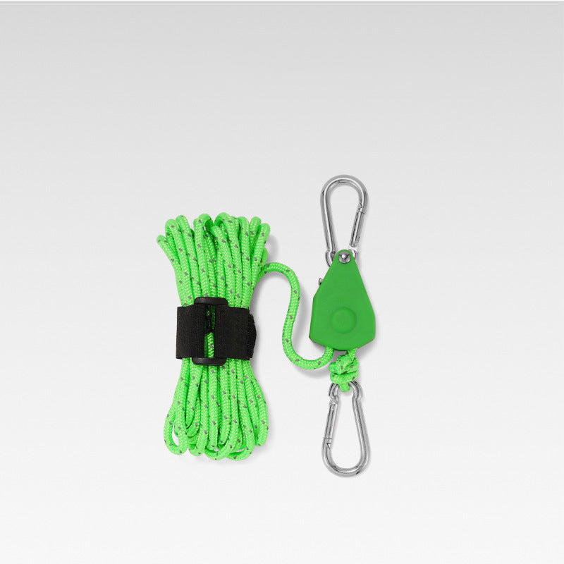🔥Bärbar Justerbar Fix Campingrep🌳