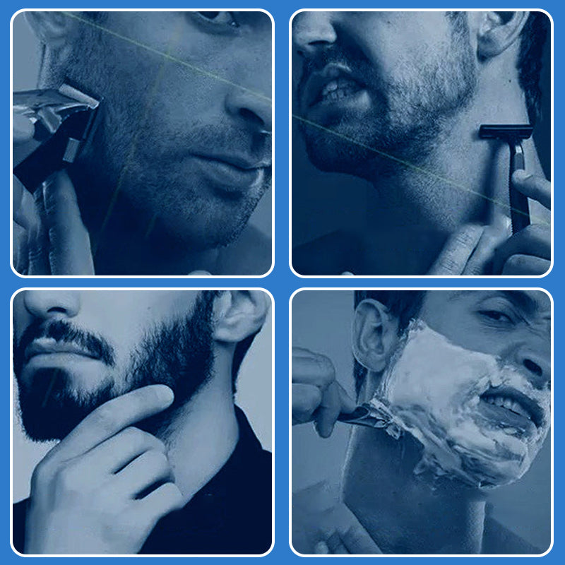 2-i-1 Rak- och Rengöringskräm Sticka för Män