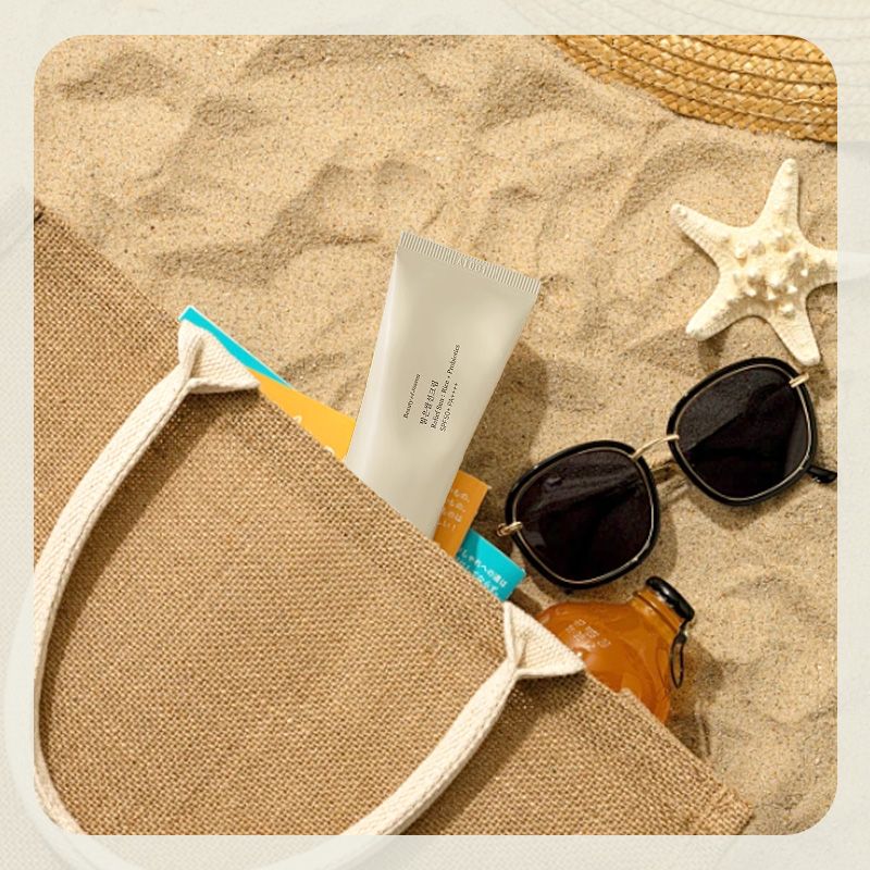 Hydrerande och ljusnande solskyddsmedel SPF50 PA++++