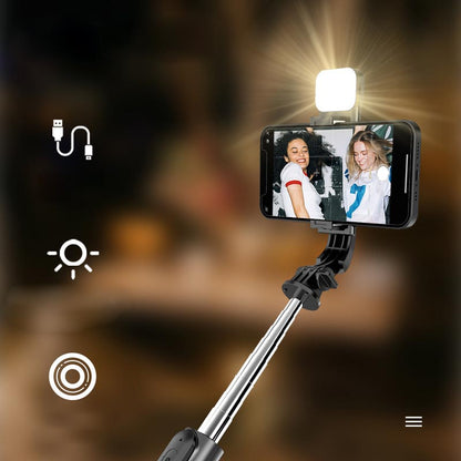 🔥Sista dagen 49% rabatt🔥6-i-1 trådlös Bluetooth selfiepinne