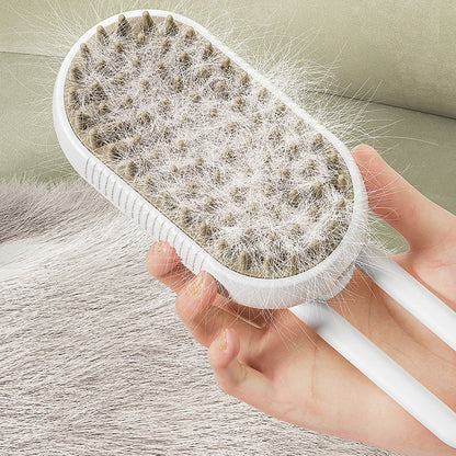 Multifunktionell spraymassagekam för husdjur