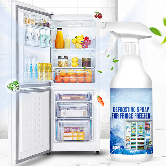 🧊⏳Begränsad rabatt på50🎁🧊Kraftfull avfrostningsspray för kylskåp och congélateur☃️
