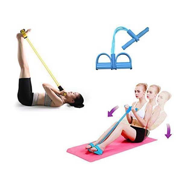 ✨2025 Het rea🔥 Fitnessmotståndsband -BodyPump - 4 Rör Pedaler Fotledsavdragare