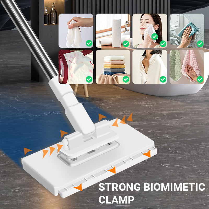 ⌛50% off clearance for a limited time!!!!🔥Dammopp för engångsbruk med 4 återanvändbara dukar