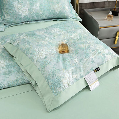 🌞Sommarrea - 50% rabatt🏆Floralt uppfriskande lakan (set om 4)