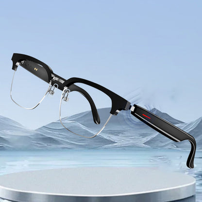 🤖【Bästsäljare 2025!】👓 Smarta AI-glasögon med översättningsfunktion Realtidsöversättning på mer än 100 språk