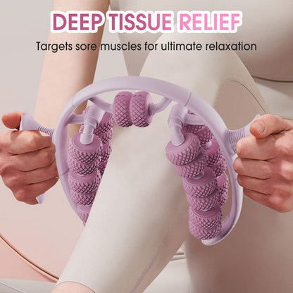 🔥 Benmassagerulle – ultimat muskelavlastning! 💆‍♀️✨